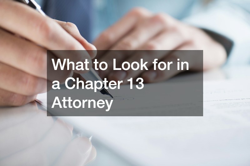 What to Look for in a Chapter 13 Attorney